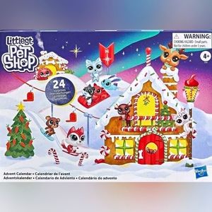 Littlest Pet Shop 2020 Advent Calendar NIB Winter Husky Reindeer 24 Surprise LPS